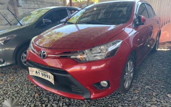 2018 TOYOTA Vios 13 E Automatic Red Mica-4