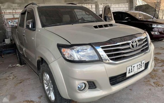 2014 Toyota Hilux 2.5 G 4x2 Diesel Manual Metallic Gold Color-1