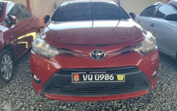 2017 Toyota Vios 1.3 E Red Manual for sale