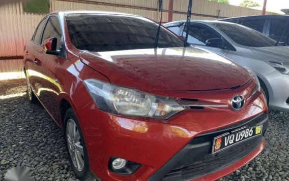 2017 Toyota Vios 1.3 E Red Manual for sale-1