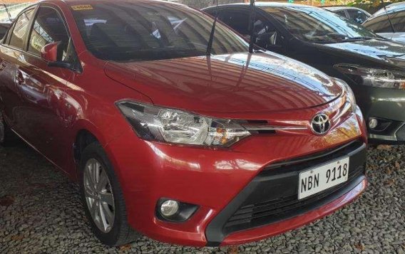 2017 Toyota Vios 1.3E Dual Vvti Manual Gasoline Red Mica Metallic -3