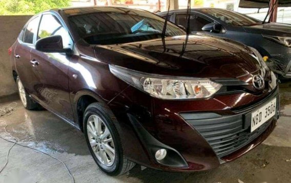 Toyota Vios E 2019 Automatic B.red for sale-1