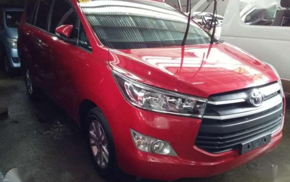 2017 TOYOTA  Innova 2.8E Red Manual Trans-2