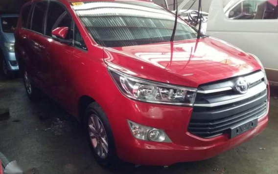 2017 TOYOTA  Innova 2.8E Red Manual Trans-1