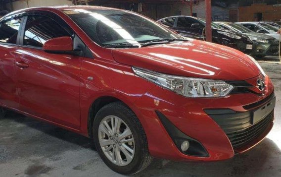 2019 Toyota Vios 1.3E Dual Vvti Automatic Gasoline Red Mica -2