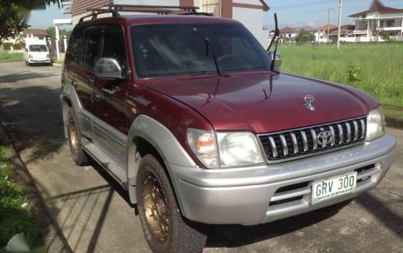 For sale Toyota Prado vx 3.4v6 automtic 4x4 moonroof front seats-3