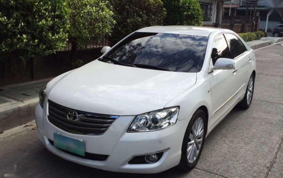Toyota Camry 2.4V AT Pearl White all leather all power