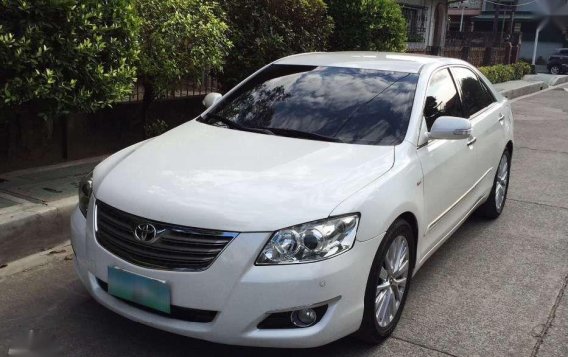 Toyota Camry 2.4V AT Pearl White all leather all power-4