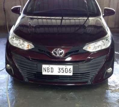 2019 Toyota Vios 1.3E Automatic. Blackish Red **MAY-5