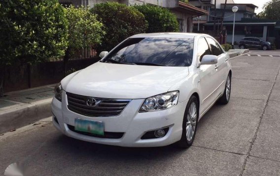 Toyota Camry 2.4V AT Pearl White all leather all power-1