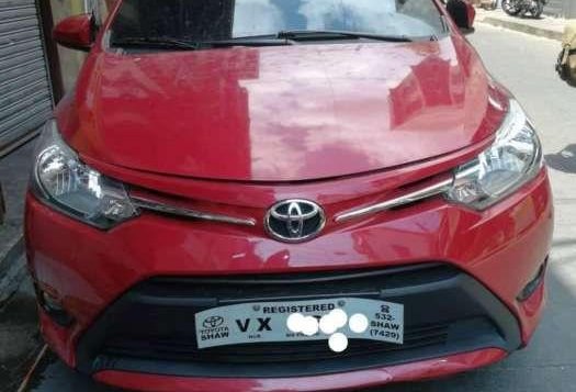 For sale TOYOTA Vios Red Mica 2017 mt-8