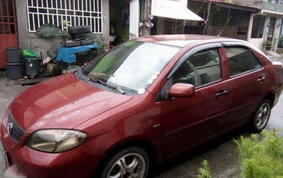 2005 Toyota Vios 1.3 E AT Red for sale-2