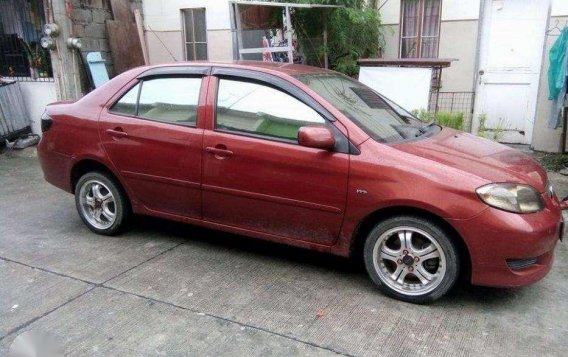 2005 Toyota Vios 1.3 E AT Red for sale-1