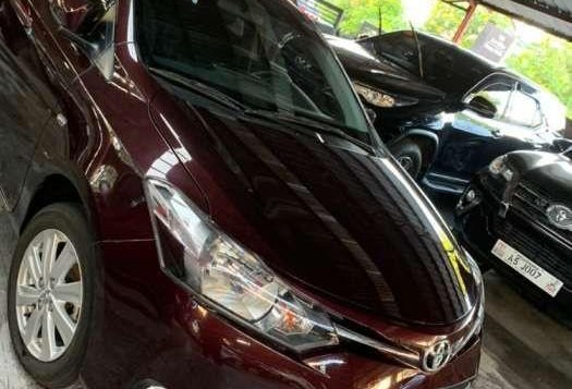 2018 TOYOTA Vios E automatic blackish red for sale-1