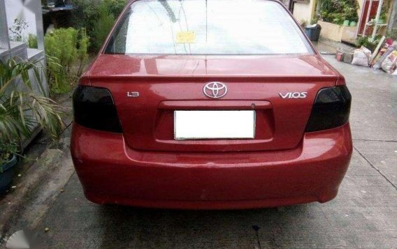 2005 Toyota Vios 1.3 E AT Red for sale-4