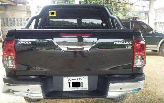 2016 Toyota Hilux 2.4 G MT Black for sale-2