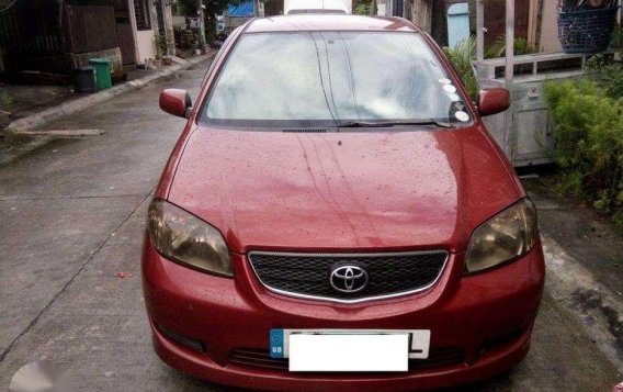 2005 Toyota Vios 1.3 E AT Red for sale
