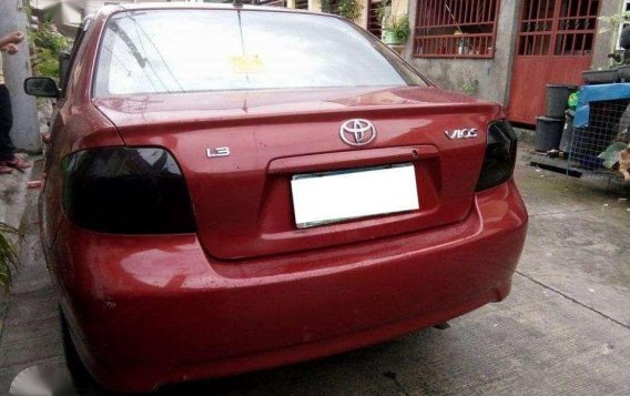 2005 Toyota Vios 1.3 E AT Red for sale-5