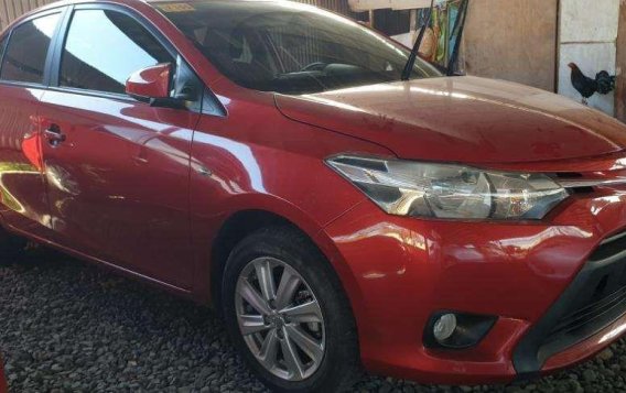 2017 Toyota Vios 1.3E Dual Vvti Automatic Gasoline Red Mica Metallic-1