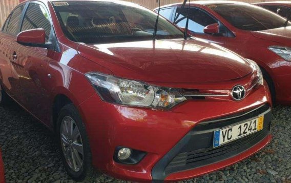 2016 Toyota Vios 1.3E Dual Vvti Automatic Gasoline Red Mica Metallic-1