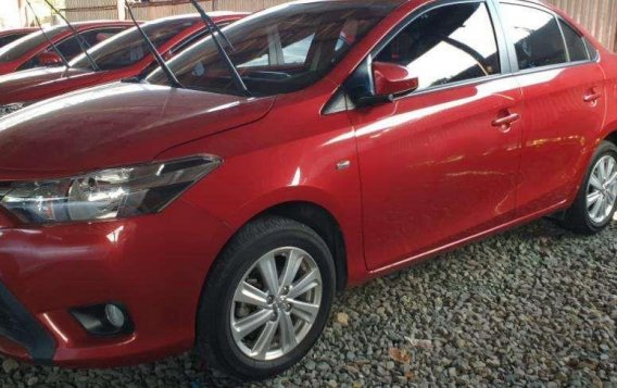 2017 Toyota Vios 1.3E Dual Vvti Automatic Gasoline Red Mica Metallic-2