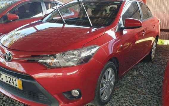 2016 Toyota Vios 1.3E Dual Vvti Automatic Gasoline Red Mica Metallic-2