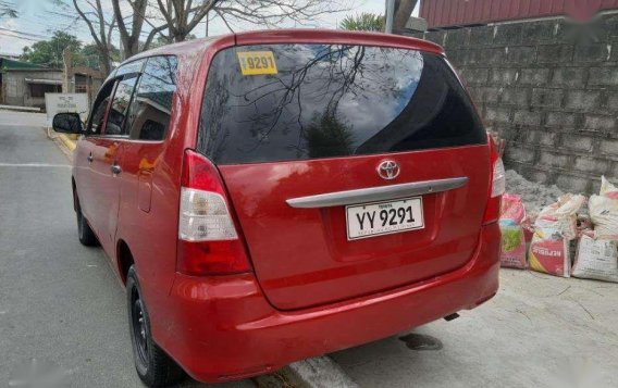 Toyota Innova J 2016 Red for sale -1