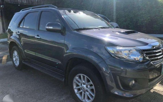 2013 Toyota Fortuner 4x2 Automatic Diesel Charcoal Gray-2