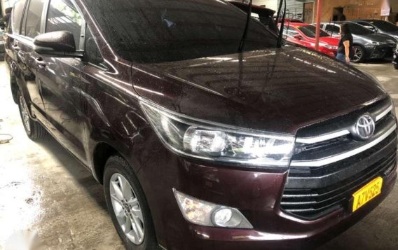 2018 Toyota Innova E Automatic Transmission