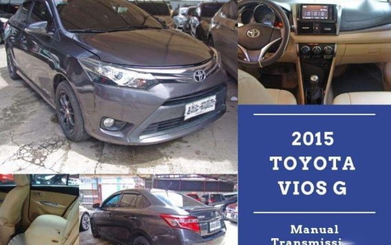 2015 Toyota Vios G Manual for sale