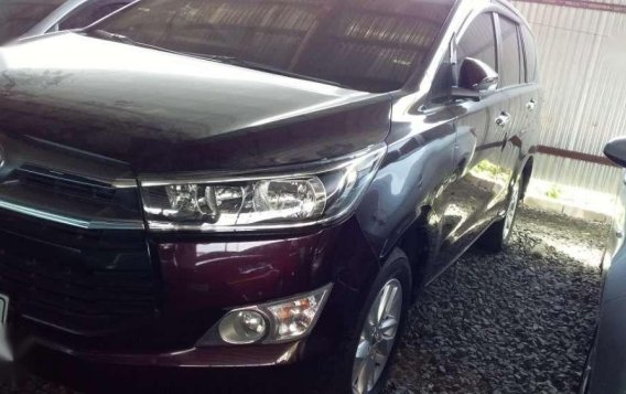 Toyota Innova G 2.8 2017 *Manual Transmission Blackish Red-1