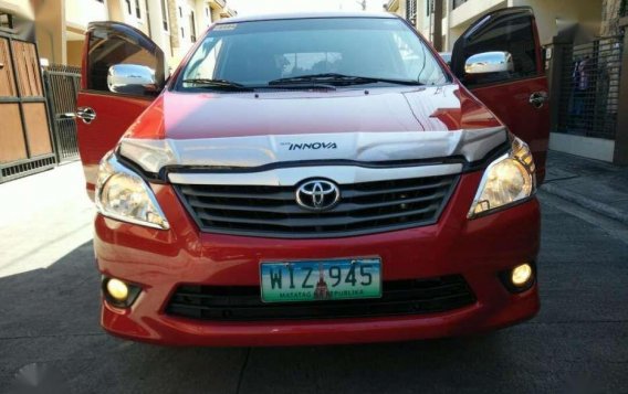 2013 Toyota Innova E for sale 