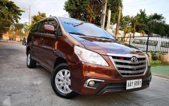 2014 Toyota Innova E Diesel Manual Special color brown