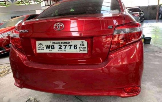 2017 Toyota Vios 1.3 E Variant Red-First Owned