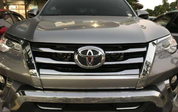 FULLY LOADED 2018 Silver Toyota Fortuner 4x2 Automatic Diesel-4
