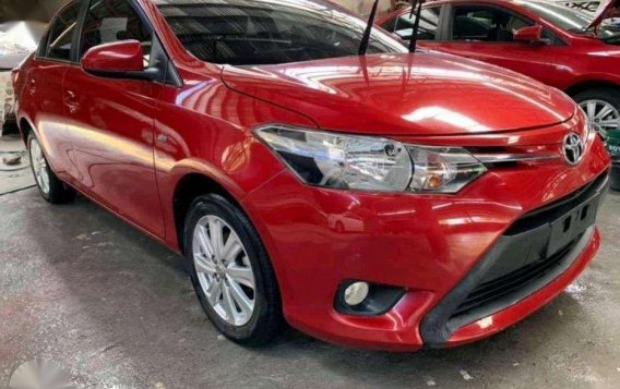 2017 Toyota Vios 1.3 E Variant Red-First Owned-2