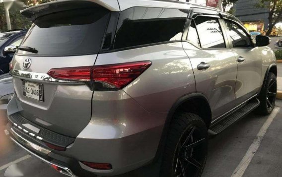 FULLY LOADED 2018 Silver Toyota Fortuner 4x2 Automatic Diesel-1