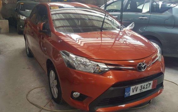 2017 Toyota Vios 1.3E Dual VVT-i Orange MT