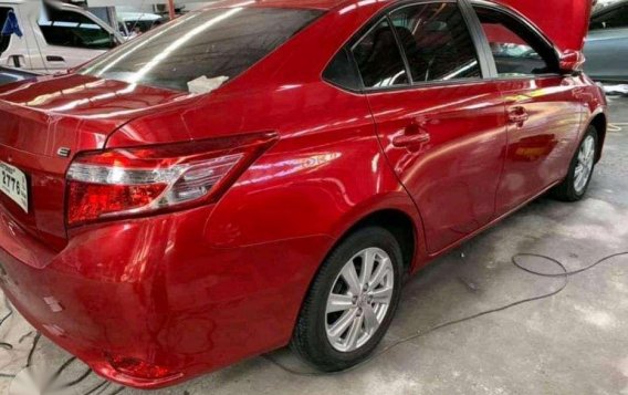 2017 Toyota Vios 1.3 E Variant Red-First Owned-1