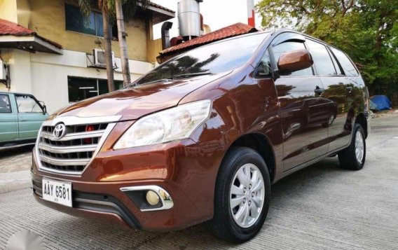 2014 Toyota Innova E Diesel Manual Special color brown-4