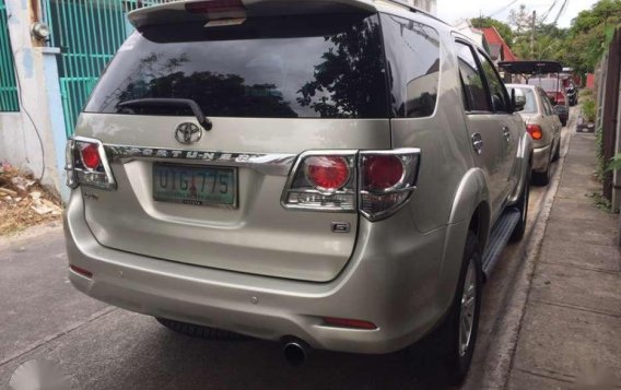 2012 TOYOTA Fortuner diesel automatic FOR SALE-2