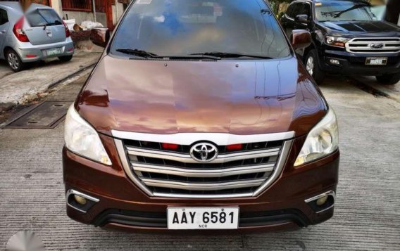 2014 Toyota Innova E Diesel Manual Special color brown-5