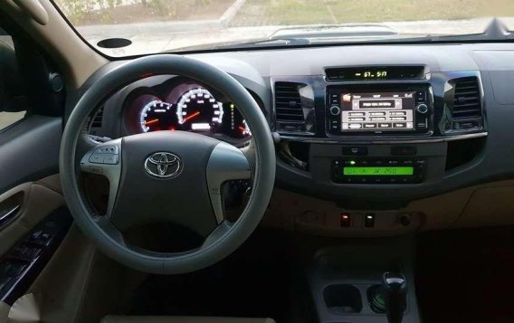 Top of the line 2013 Toyota Fortuner G AT low mileage-9