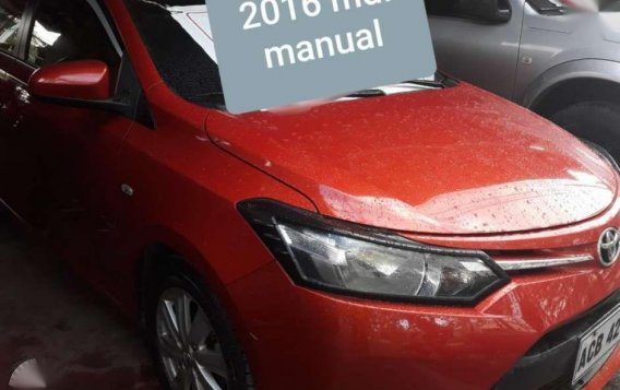Toyota Vios e 2016mdl manual for sale