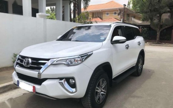 2017 TOYOTA Fortuner Automatic Transmission 2.4G Premium White