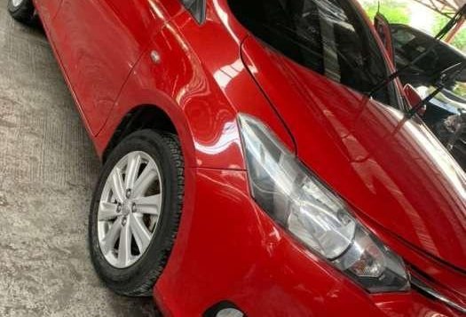 2017 Toyota Vios E manual red-1