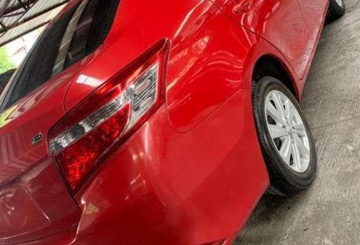 2017 Toyota Vios E manual red-6