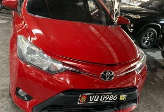 2017 Toyota Vios E manual red