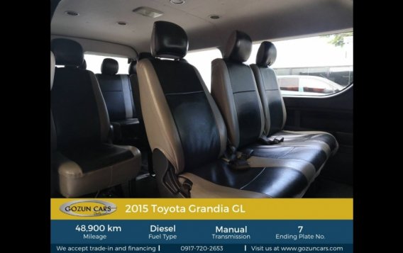 2015 Toyota Hiace Grandia GL MT Diesel-3