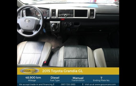 2015 Toyota Hiace Grandia GL MT Diesel-6